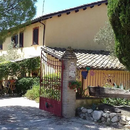 Agriturismo Il Grappolo E La Rosa Монтефалько